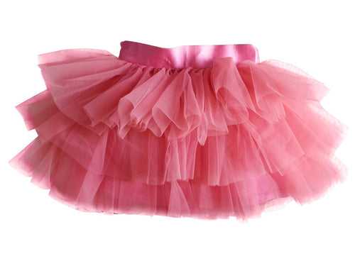 Faye Pink Tiered Skirt