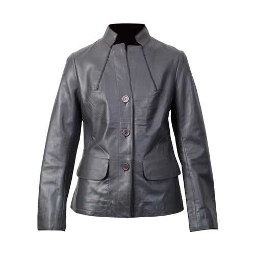 Women's Leather Jacket (Resin Nappa)
