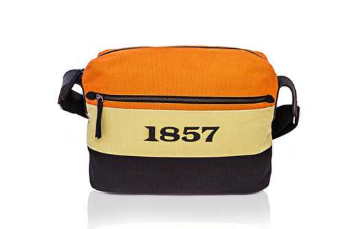 Canvas & Leather Messenger Bag by 1857
