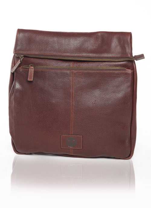 Tudor Leather Messenger Bag