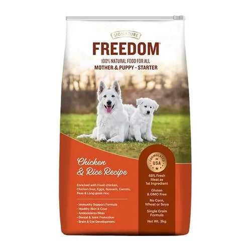 Freedom Chicken & Rice Starter (Mother & Puppy) Dog Dry Food - 3 kg