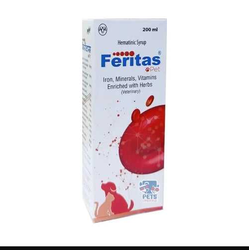Intas Feritas Pet Syrup For Dogs & Cats 200ml