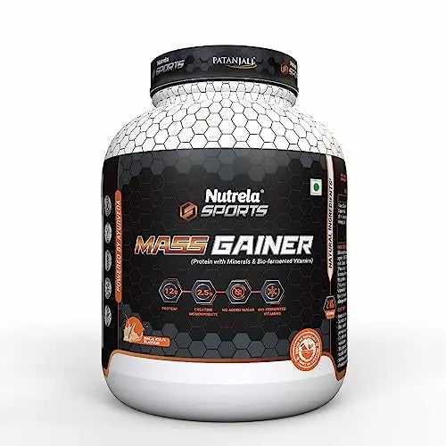 Nutrela Sports Mass Gainer-2KG (Malai Kulfi)