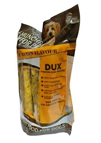 DUX Chicken MUNCHIS, Chicken Treats,Chewing Sticks for Dog 450 GM Pack of 2