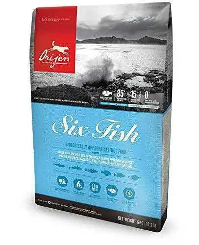 Orijen Six Fish Dry Dog Food (6 kg)