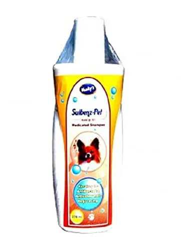 Venkys Sulbenz Pet Shampoo for Dogs - 200 ml