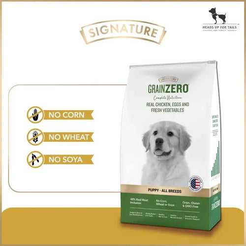 Signature Grain Zero Puppy Dog Dry Food - 1.2 kg for Dog