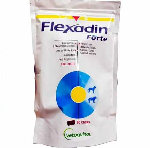 Vetoquinol Flexadin Forte 60 chews for dogs