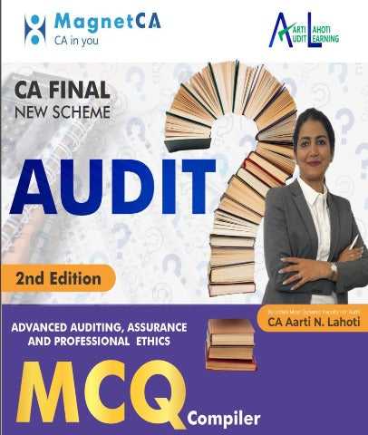 CA Final Audit MCQ Compiler Book (2nd Edition) By CA Aarti Lahoti