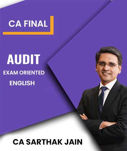 CA Final Audit Exam Oriented Video Lectures In English By CA Sarthak Jain