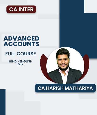 CA Inter Advanced Accounts full course By CA Harish Mathariya