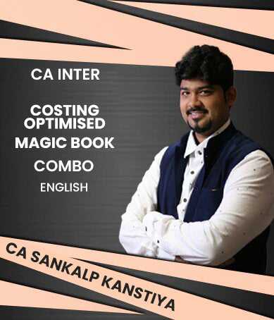 CA Inter Costing Optimised and Magic Book Combo By CA Sankalp Kanstiya