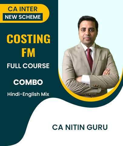 CA Inter Costing and FM Full Course Combo By CA Nitin Guru
