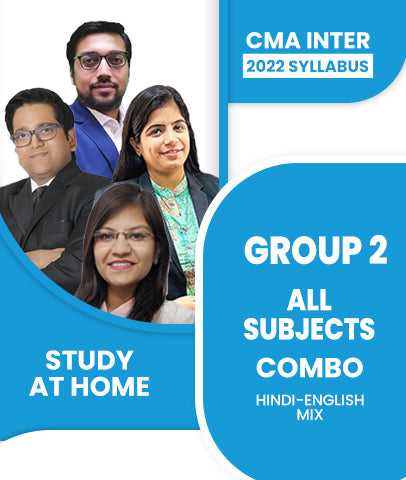 CMA Inter Group 2 All Subjects Combo 2022 Syllabus By Study At Home
