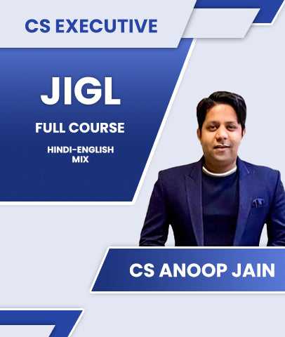 CS Executive Jurisprudence, Interpretation & General Laws (JIGL) Full Course By CS Anoop Jain