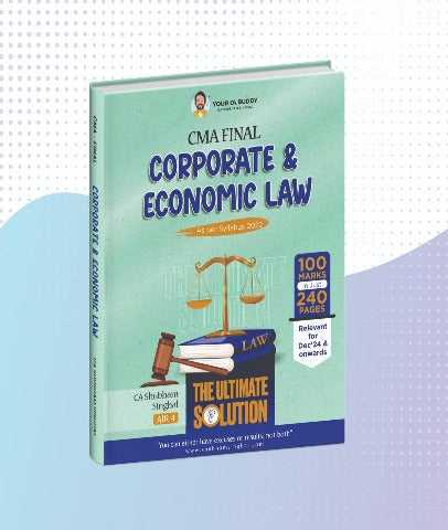 CMA Final Law Summary Book By CA Shubham Singhal