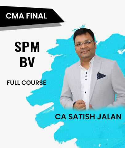 CMA Final SPMBV Full Course By CA Satish Jalan
