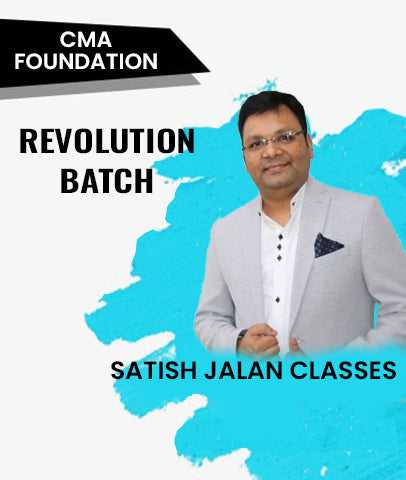 CMA Foundation Revolution Batch By CA Satish Jalan Classes