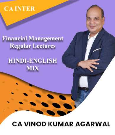 CA Inter FM Buy Book Get Video Lectures Free Full Course By CA Vinod Kumar Agarwal