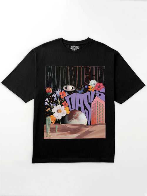 Midnight Oasis Oversized T-Shirt