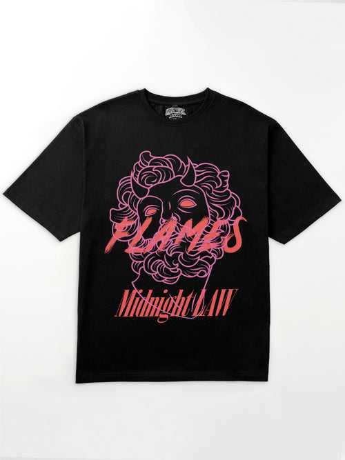 Flames Oversized T-Shirt