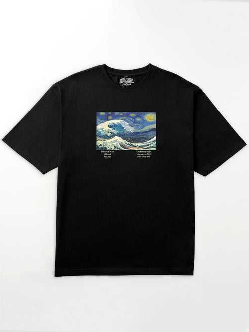 Starry Wave Oversized T-Shirt