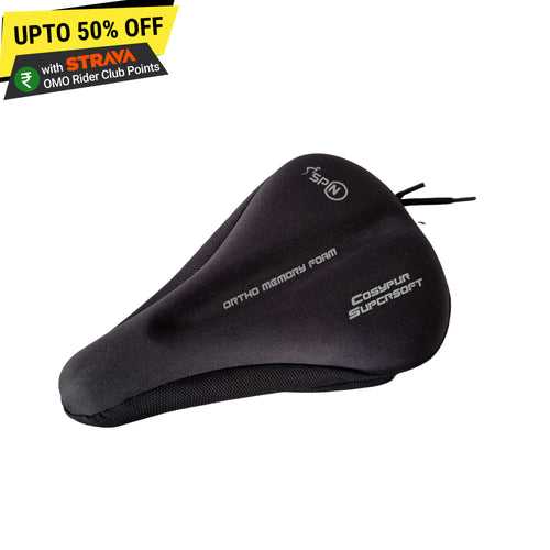 Bicycle Seat Cover - Ortho Memory Foam