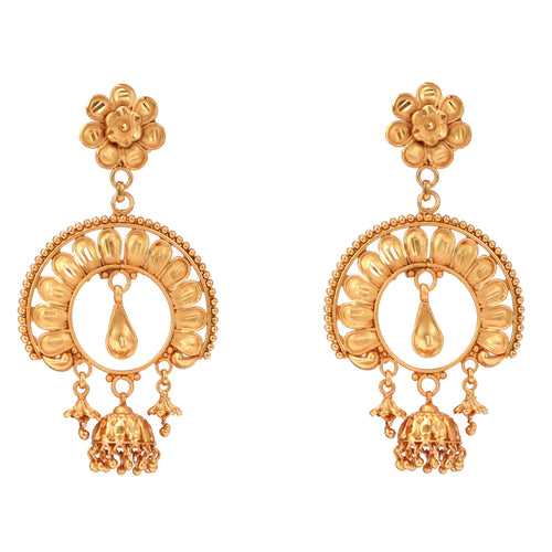 Royal Sheen Jhumka  Earrings