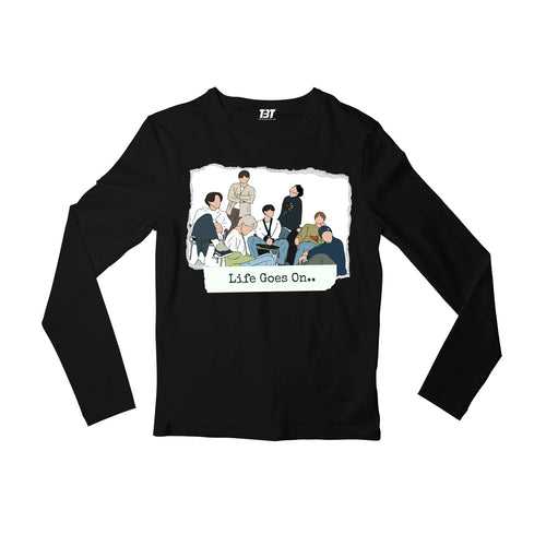 BTS Full Sleeves T shirt - Life Goes On