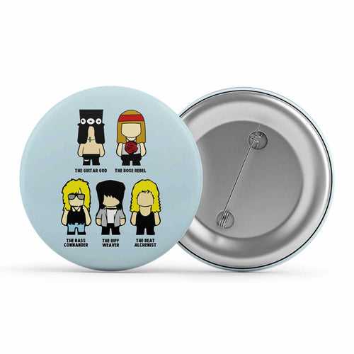 Guns N' Roses Badge - Toon Rebels