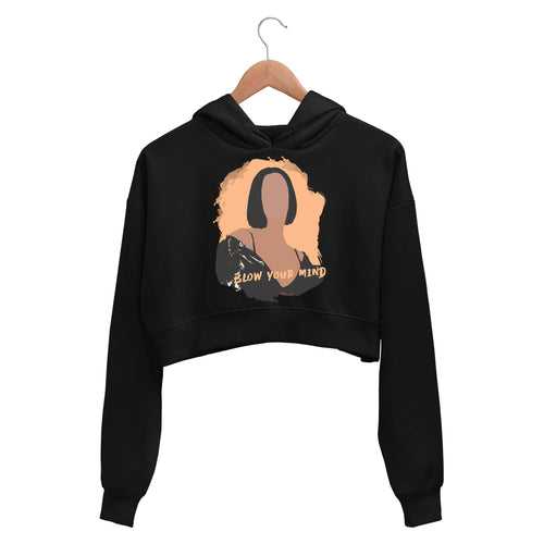 Dua Lipa Crop Hoodie - Blow Your Mind