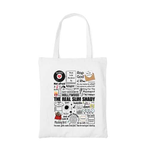 Eminem Tote Bag - Shady Doodle