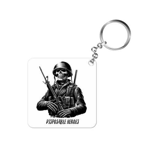 Metallica Keychain - Disposable Heroes