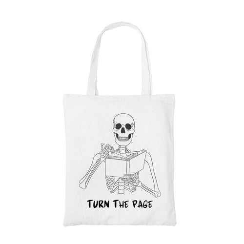 Metallica Tote Bag - Turn The Page Meme