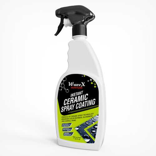 Instant Ceramic Coating for Car - 650ml – Easy to Apply – Just Spray and Wipe – Super Hydrophobic, Extreme Gloss, Smoothness and Protects Paint