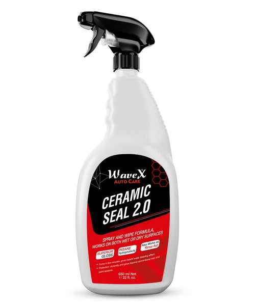 Ceramic Seal 2.0 | Advanced Spray and Wipe Formula for Ultimate Vehicle Shine and Protection | Better than Car Wax and Paint Sealant