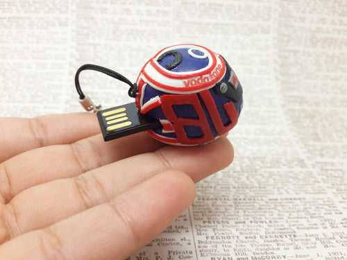 Jenson Button F1 Helmet (2010) Miniature Novelty Pen Drive