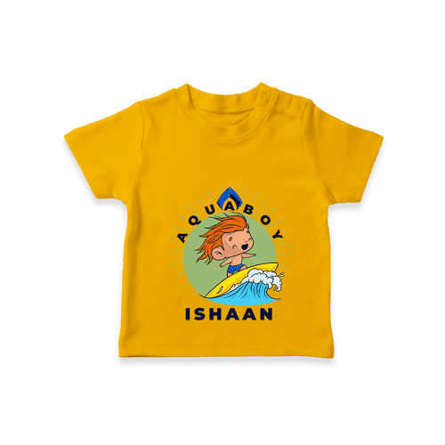 Celebrate The Super Kids Theme With "Aqua Boy" Personalized Kids T-shirt