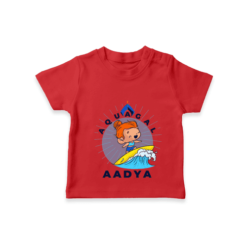 Celebrate The Super Kids Theme With "Aqua Gal" Personalized Kids T-shirt