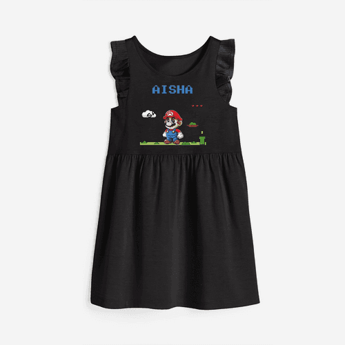 Celebrate The Super Kids Theme With "Ready to Save the Day" Personalized Frock for your Baby