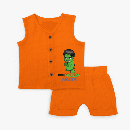 Celebrate The Super Kids Theme With "Little Hulk" Personalized Jabla set for your Baby