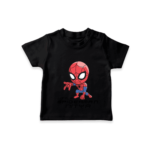 Celebrate The Super Kids Theme With "Little Spiderman" Personalized Kids T-shirt