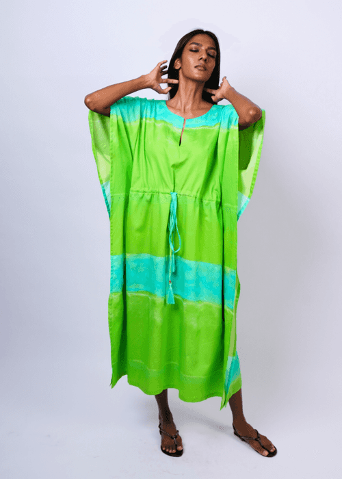 Midi Caftan - Key Lime