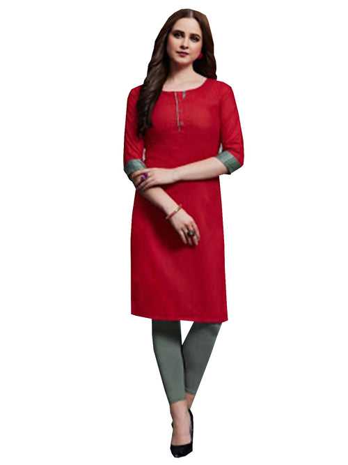 Disha Slub Cotton Kurti