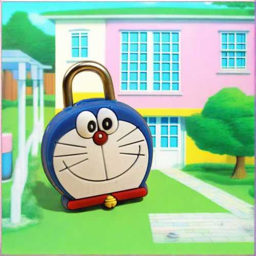 Mini Doraemon Lock & Keys