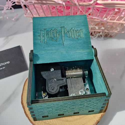 Harry Potter Blue Self - Winding Music Box
