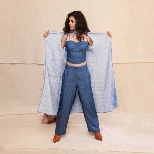 Blue Lagoon Ken Outfit - Cape & Pants