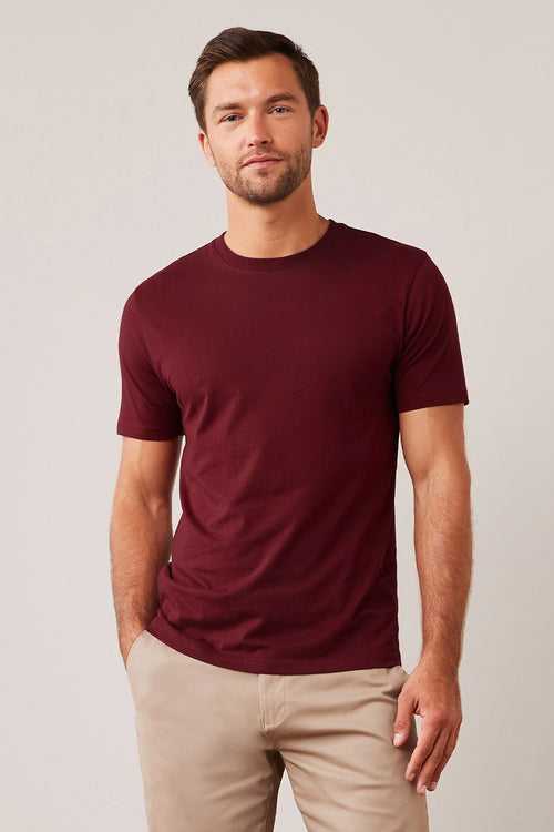 Classic Crew in Maroon