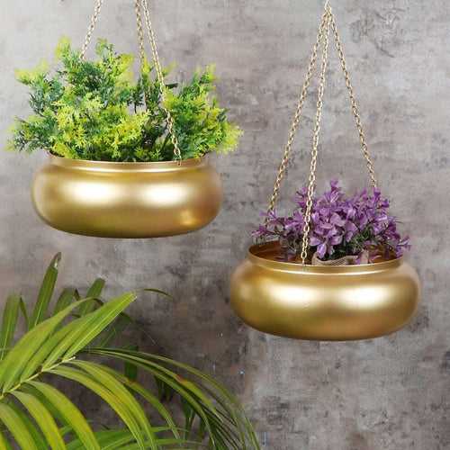 Hanging Bowl Planter - Set of 2