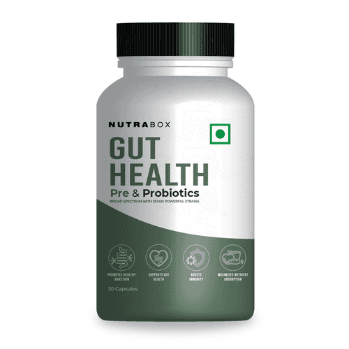 Nutrabox Gut Health Capsules - Pre & Probiotics